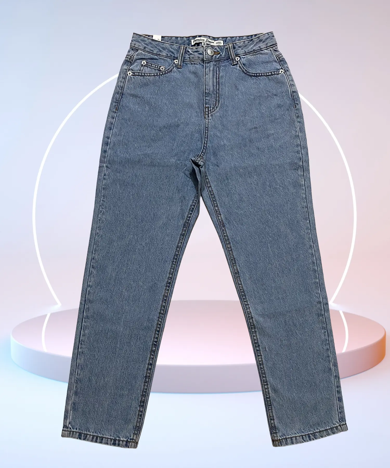 Women's straight fit denim