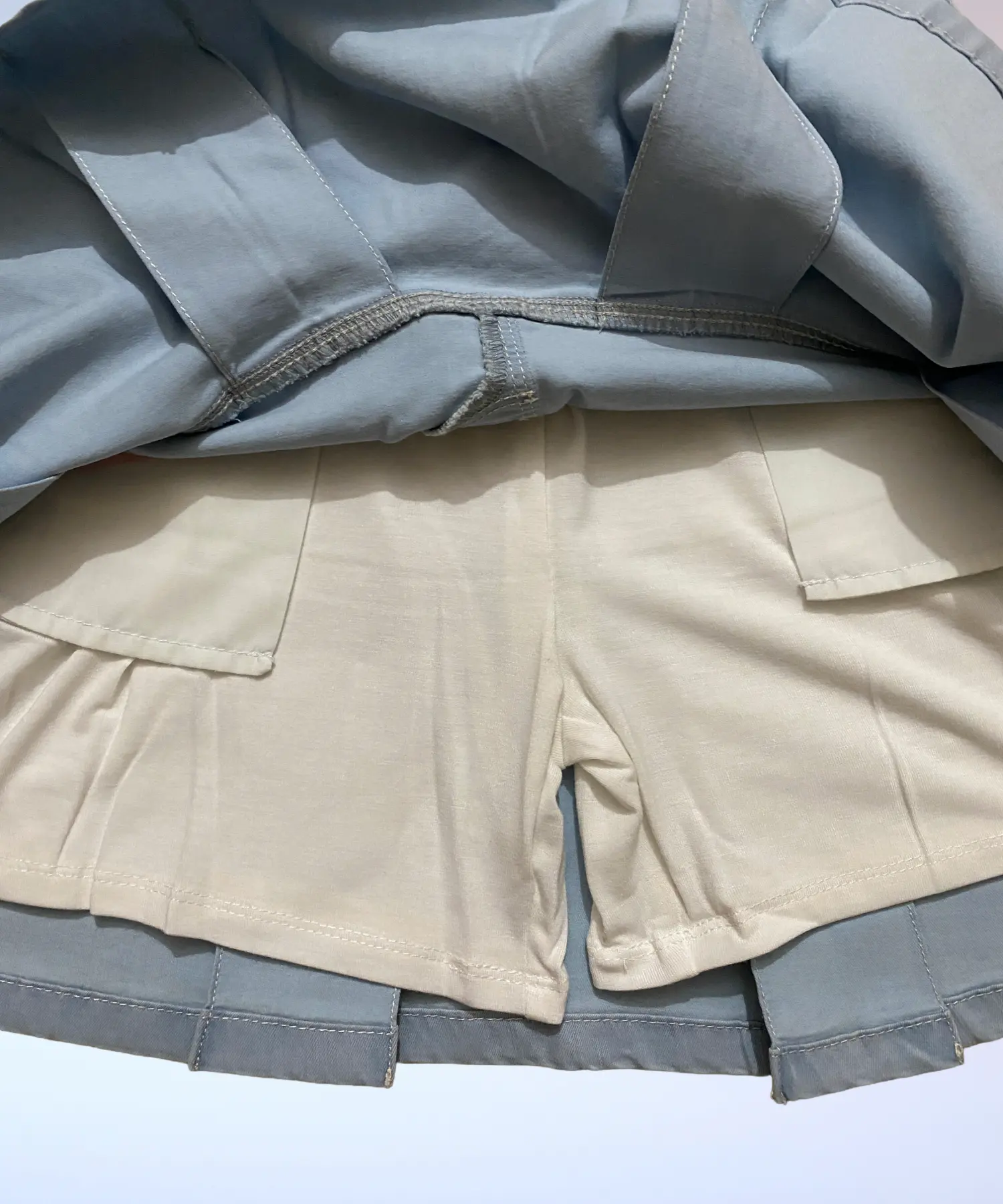 Pleated Skirt with Inner Shorts - Image 4