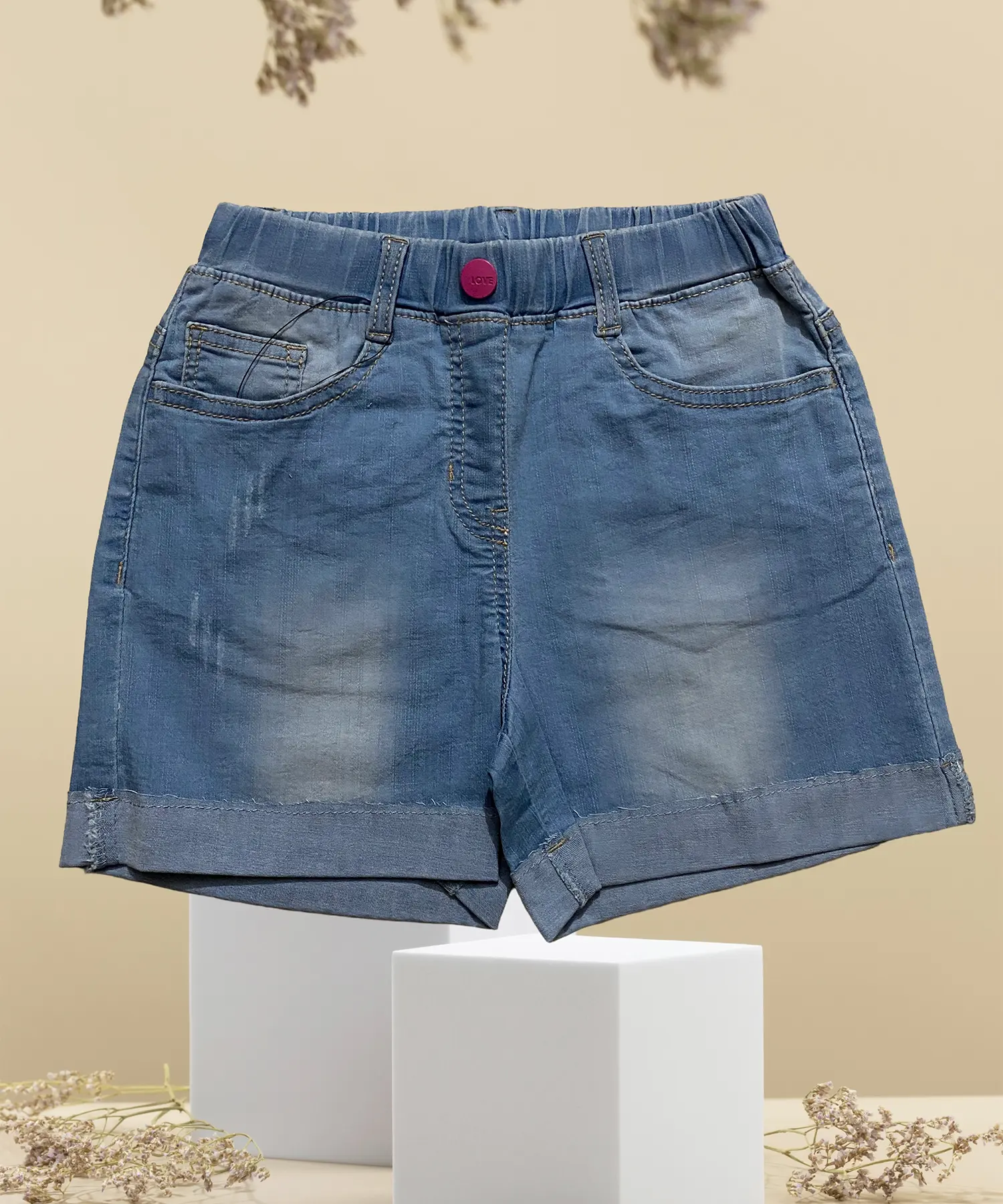 Kid Girl Denim Shorts