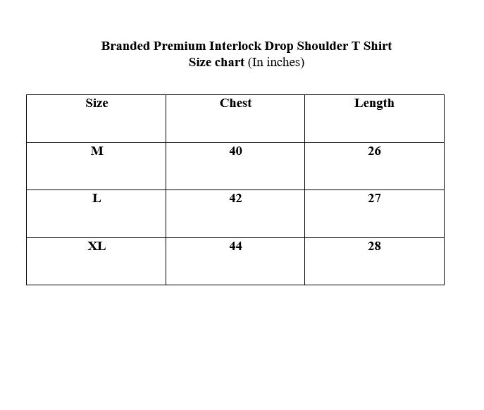 Branded Premium Interlock T Shirt-White - Image 4