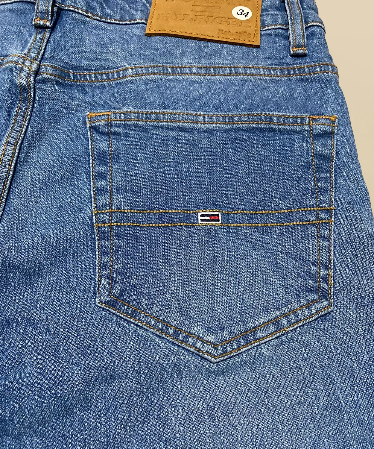 Tommy Hilfiger Men’s Classic Blue Denim - Image 4