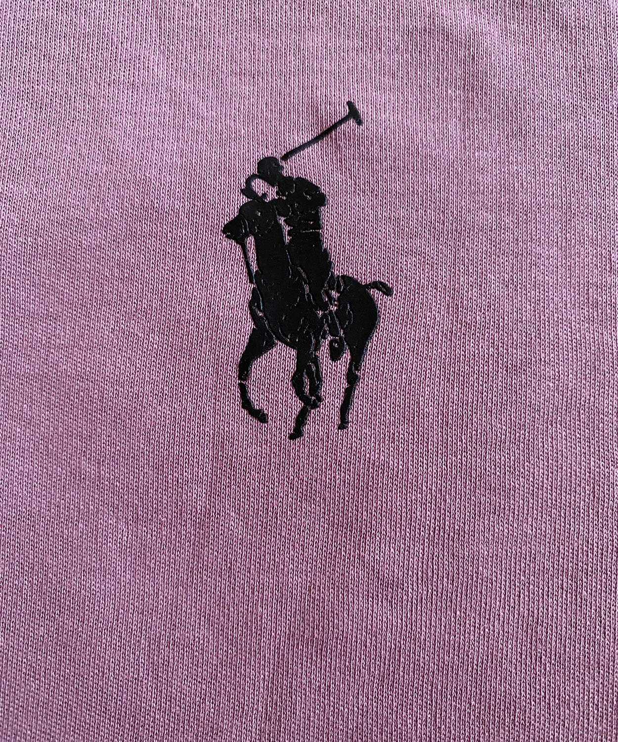 Branded Graphic Drop Shoulder T Shirt-Lavender - Image 4