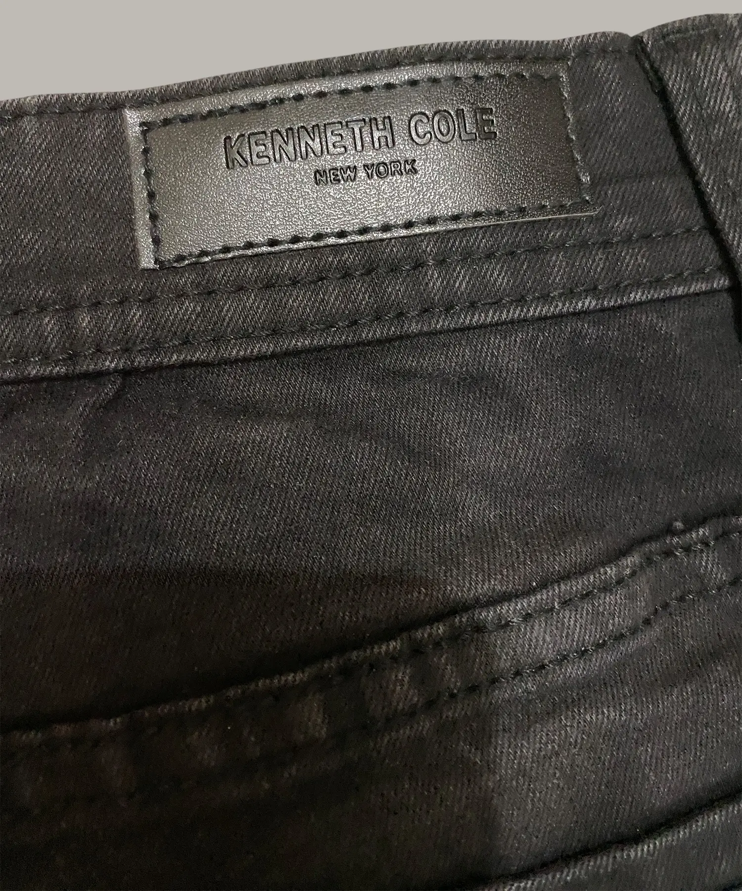 Kenneth Cole Original Export Men’s Washed Black Denim - Image 6