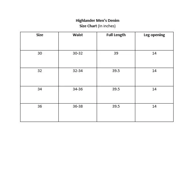 Highlander Original Export Men’s Denim - Image 4