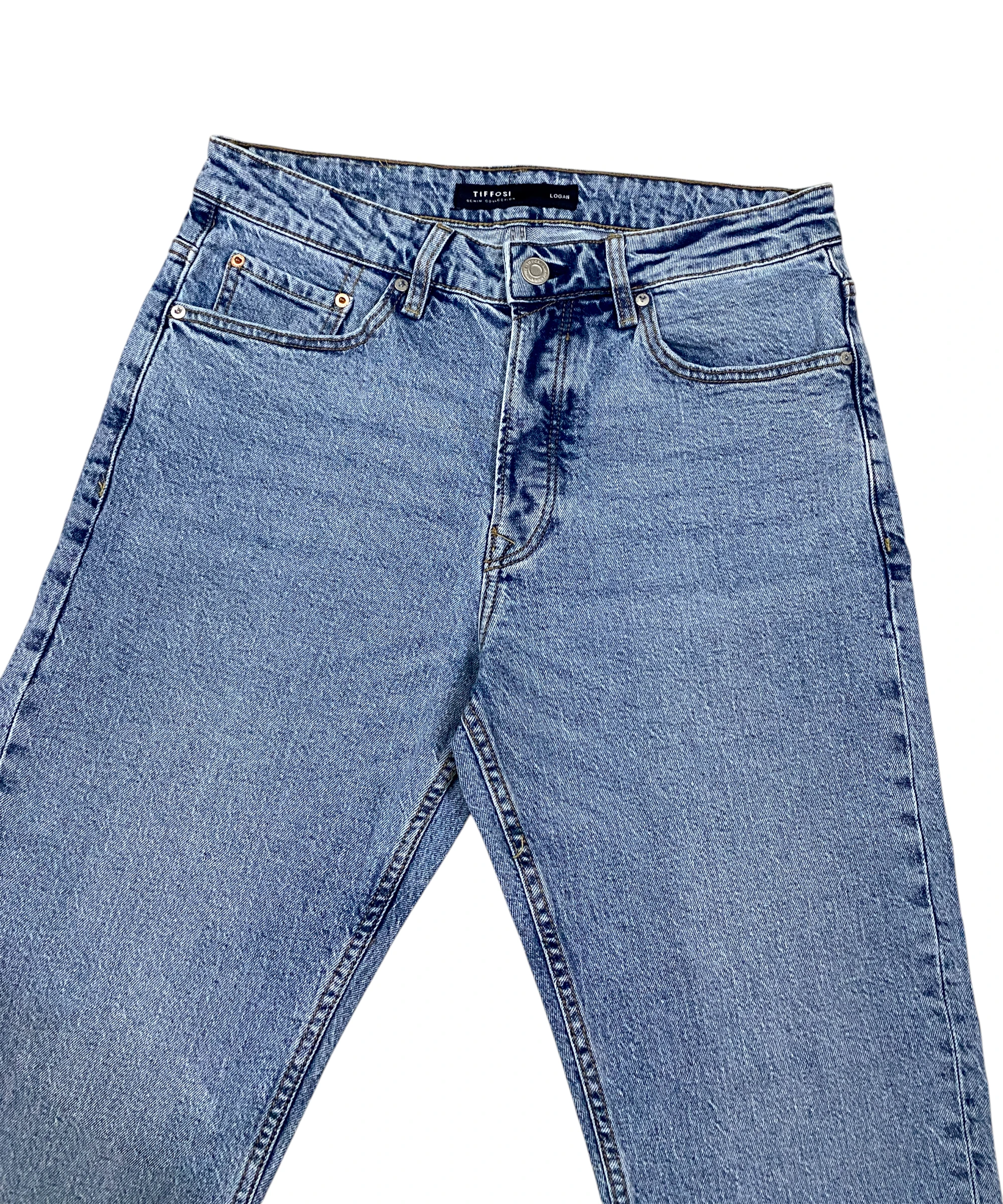 Tiffosi Men’s Classic Light Blue Denim - Image 4